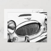 Austin Healey Postkarte (Vorne/Hinten)