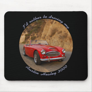 Austin Healey rotes Sportscar Mousepad