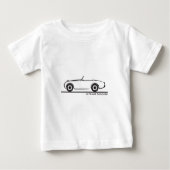Austin Healey Sprite Baby T-shirt (Vorderseite)