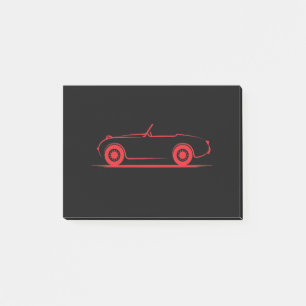 Austin Healey Sprite Bugeye Post-it Klebezettel
