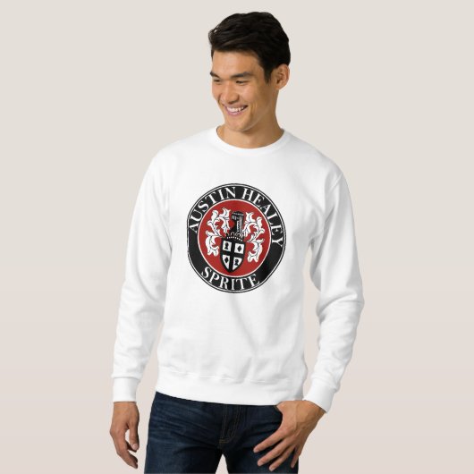 Austin Healey Sprite Car Classic Wanderduck Sweatshirt (Vorne ganz)