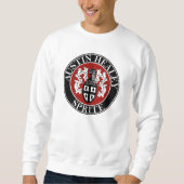 Austin Healey Sprite Car Classic Wanderduck Sweatshirt (Vorderseite)