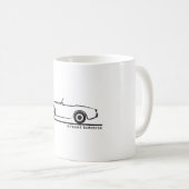 Austin Healey Sprite Kaffeetasse (VorderseiteRechts)