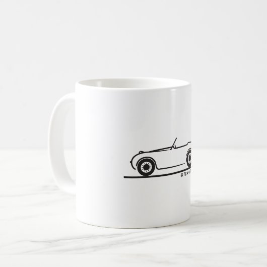 Austin Healey Sprite Kaffeetasse (Vorderseite Links)