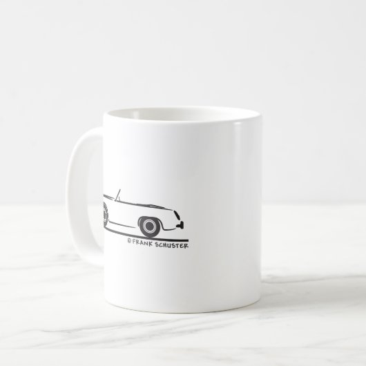Austin Healey Sprite MK II Kaffeetasse (Vorderseite Links)