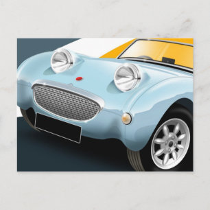 Austin Healey Sprite Postcard Postkarte