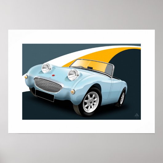 Austin Healey Sprite Poster (Vorne)