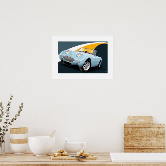 Austin Healey Sprite Poster (Küche)
