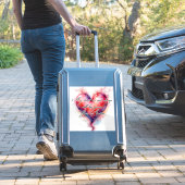 Austin-Herz Aufkleber (Koffer Insitu)