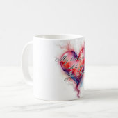 Austin-Herz Kaffeetasse (Vorderseite Links)