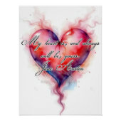 Austin-Herz Poster (Vorderseite)