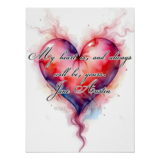 Austin-Herz Poster (Vorderseite)