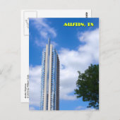 Austin Highrise Postkarte (Vorne/Hinten)