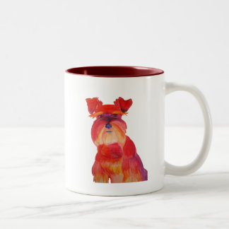 Austin im Rot Zweifarbige Tasse
