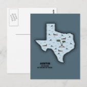 Austin Isle Postkarte (Vorne/Hinten)