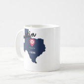Austin-Kaffeetasse Kaffeetasse (Vorderseite Links)