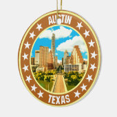 Austin Keramik Ornament (Links)