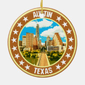 Austin Keramik Ornament (Hinten)