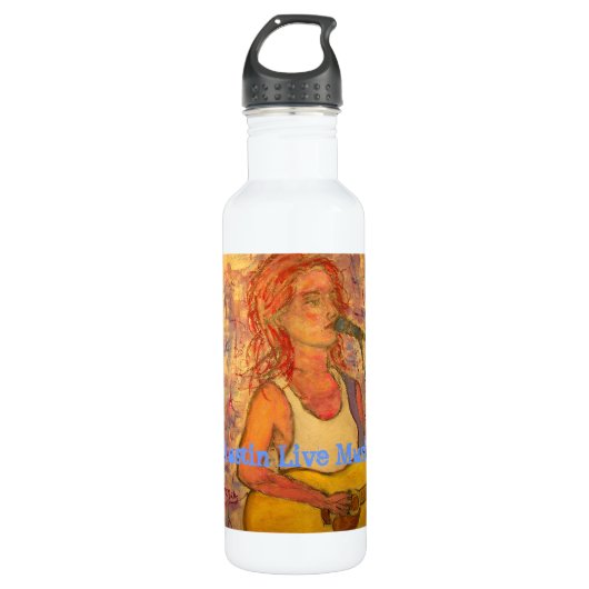 Austin Live Music Trinkflasche (Vorderseite)