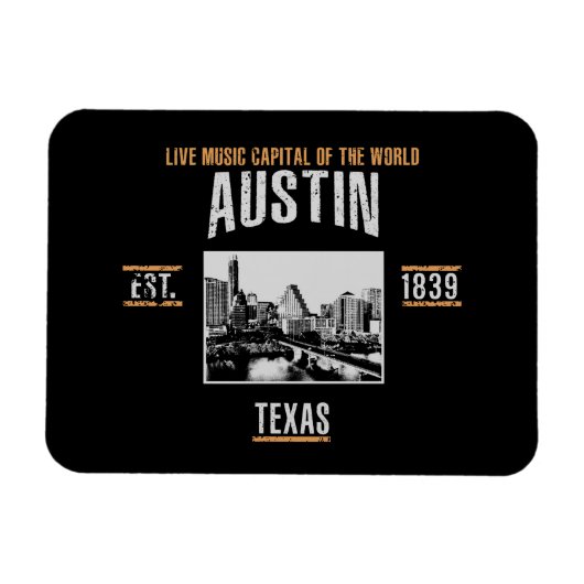 Austin Magnet (Horizontal)