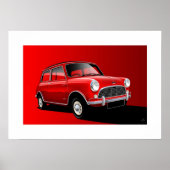 Austin Mini Cooper Poster (Vorne)