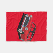 Austin Mini Fleecedecke (Vorderseite (Horizontal))