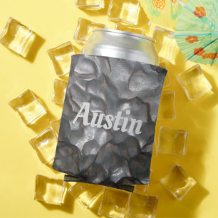 "Austin"-Name auf Meteoritengestein, Can Cooler Dosenkühler