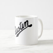Austin Oldtimer-Auto-Emblem Kaffeetasse (VorderseiteRechts)
