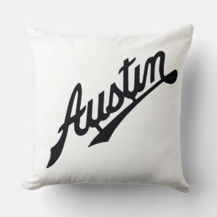 Austin Oldtimer-Auto-Emblem Kissen