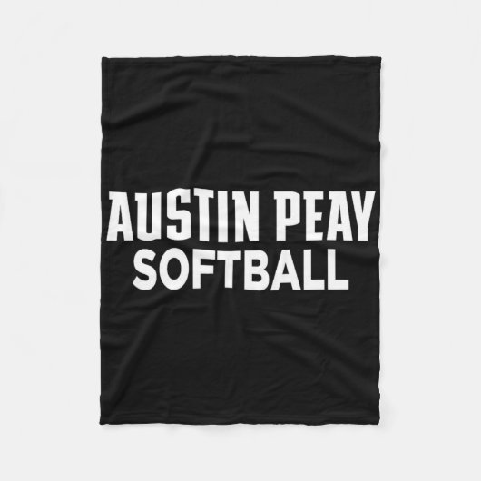 Austin Peay State University Softll Governors Appa Fleecedecke (Vorderseite)