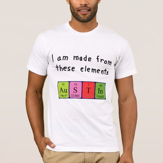 Austin Periodenname Shirt (Vorderseite)
