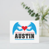 Austin Postkarte (Stehend Vorderseite)