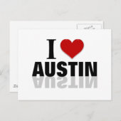 Austin Postkarte (Vorne/Hinten)