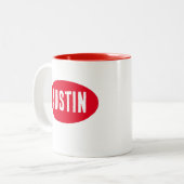 Austin Red Texas Tasse (Vorderseite Links)