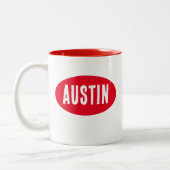 Austin Red Texas Tasse (Links)