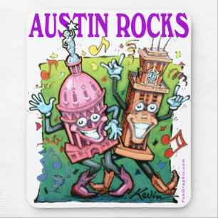 Austin Rocks Mousepad