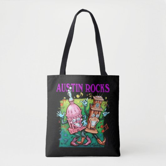 Austin Rocks Tasche (Vorderseite)