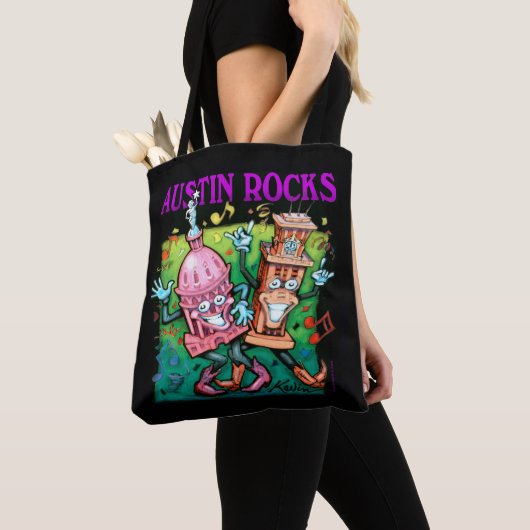 Austin Rocks Tasche (Von Nahem)