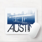 Austin-Skyline-Entwurf Mousepad (Mit Mouse)