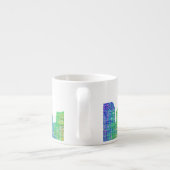 Austin-Skyline Espressotasse (Rückseite)