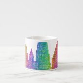 Austin-Skyline Espressotasse (Vorderseite)