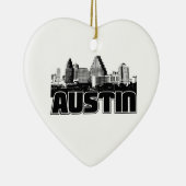 Austin-Skyline Keramik Ornament (Rechts)