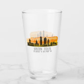 Austin Skyline Latitude Glas (Rückseite)