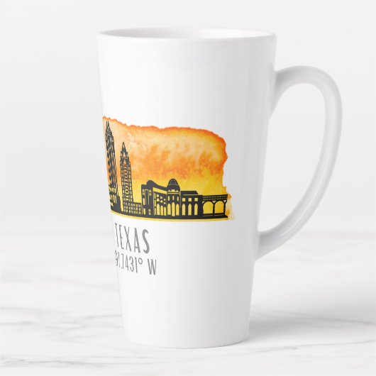 Austin Skyline Latitude Milchtasse (Rechts)