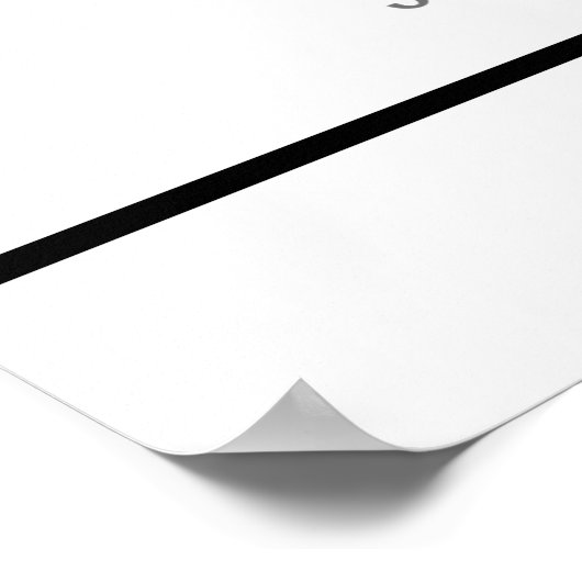 Austin Skyline Latitude Poster (Ecke)