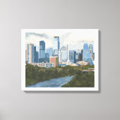 Austin Skyline Leinwanddruck (Vorderseite)