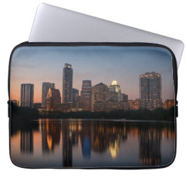 Austin-Skyline - Moderne texanische Stadtgestaltun Laptopschutzhülle