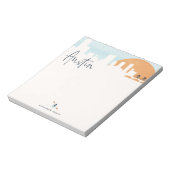 Austin Skyline Notepad Notizblock (Rotiert)