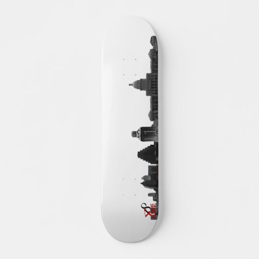 Austin-Skyline Skateboard (Vorne)