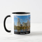Austin & Staat Hauptstadt Texas - Designer Coffee Tasse (Links)